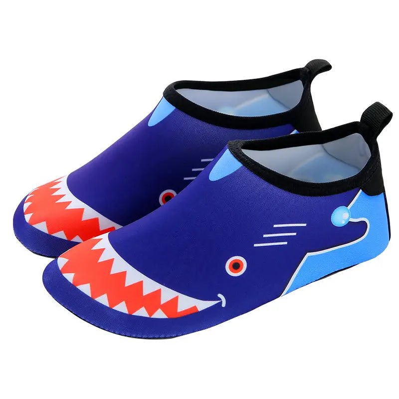 Children Water Beach Shoes Girls Swimming Shoes Quick-Drying Aqua Shoes Boys Soft Floor Indoor Slippers Snorkeling Swim Socks